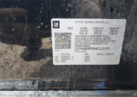 2021 Cadillac Xt5 Awd Premium Luxury from USA, damaged, VIN 1GYKNDRS9MZ110501